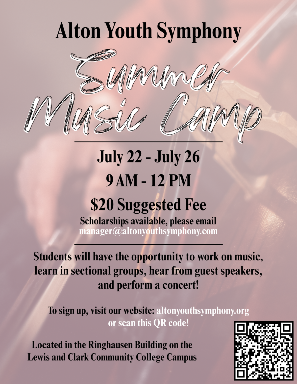 Summer Camp Alton Youth Symphony